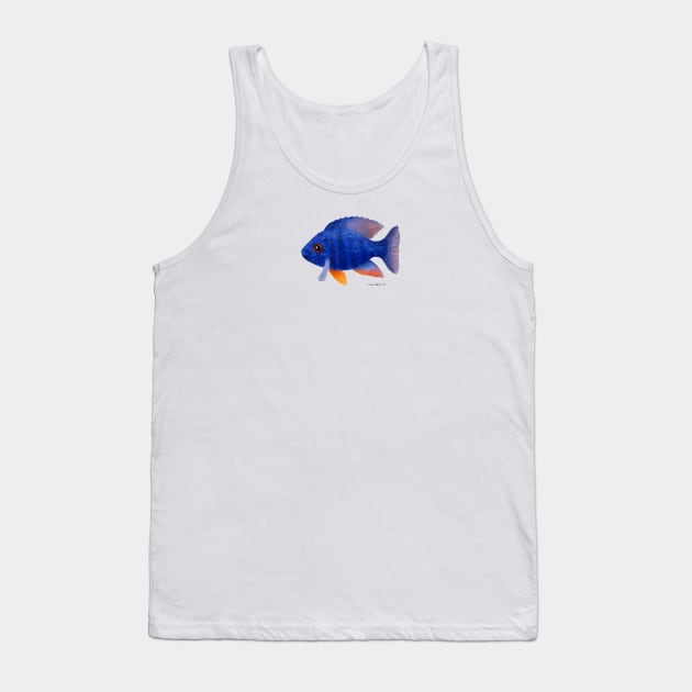 African Cichlid Fish Tank Top by julianamotzko